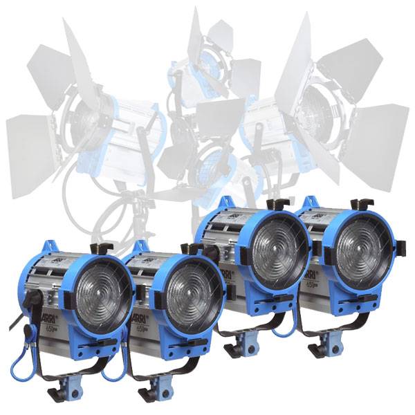 KIT ARRI 4X 650W