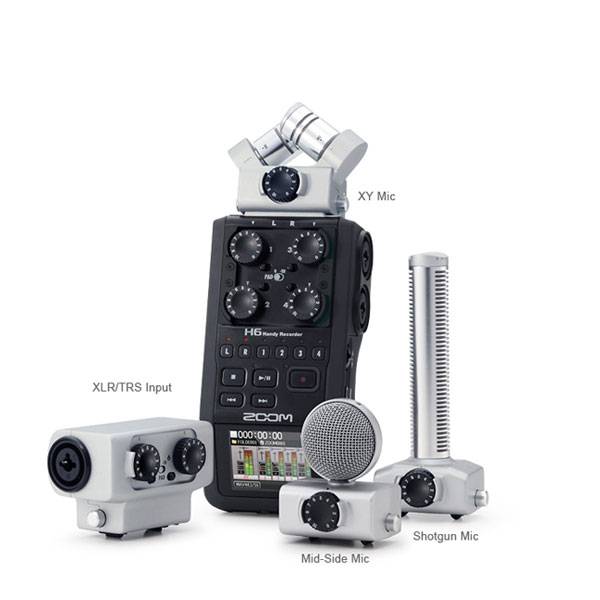 GRAVADOR DE ÁUDIO ZOOM H6