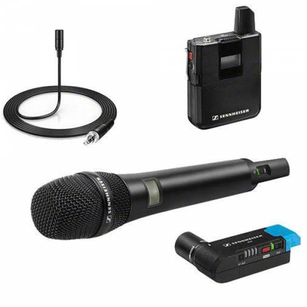 KIT MICROFONES SENNHEISER AVX MO e LAPELA 