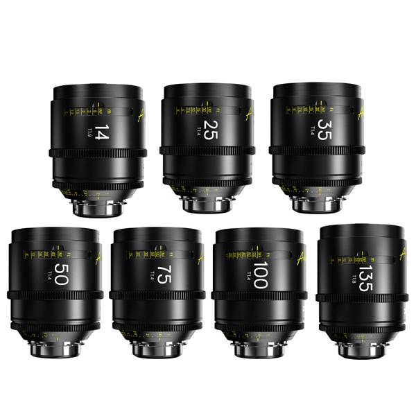 SET LENTES DZO ARLES FF/ VV PRIME CINE PL e EF MOUNT