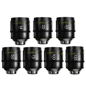 SET LENTES DZO ARLES FF/ VV PRIME CINE PL e EF MOUNT